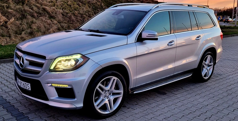 Mercedes-Benz GL cena 122000 przebieg: 264000, rok produkcji 2013 z Opole małe 79